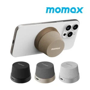 MOMAX 摩米士1-Vibe Go 迷你磁吸支架無線音箱(可攜式喇叭/無線藍牙音箱/藍牙喇叭)