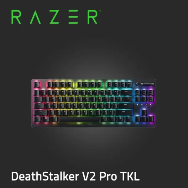 RAZER 雷蛇DeathStalker V2 Pro TKL 無線機械式鍵盤(紅軸/中文)
